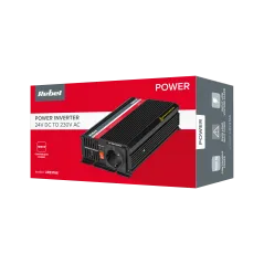 Przetwornica REBEL 24V/230V 1000W(gn. typu F:niemieckie)