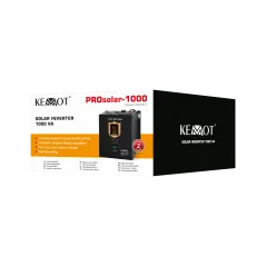 Przetwornica solarna naścienna ( inwerter ) KEMOT PROsolar-1000 ( 12V 230V 1000VA/700W )