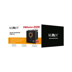 Przetwornica solarna naścienna ( inwerter ) KEMOT PROsolar-2500 ( 24V 230V 25000VA/1800W )