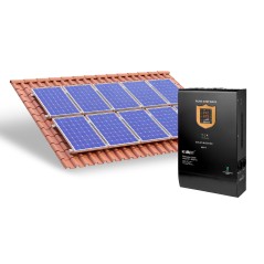 Przetwornica solarna naścienna ( inwerter ) KEMOT PROsolar-5000 ( 48V 230V 5000VA/3500W )