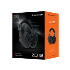 Przewodowe słuchawki nauszne dla graczy Kruger&Matz model Zone