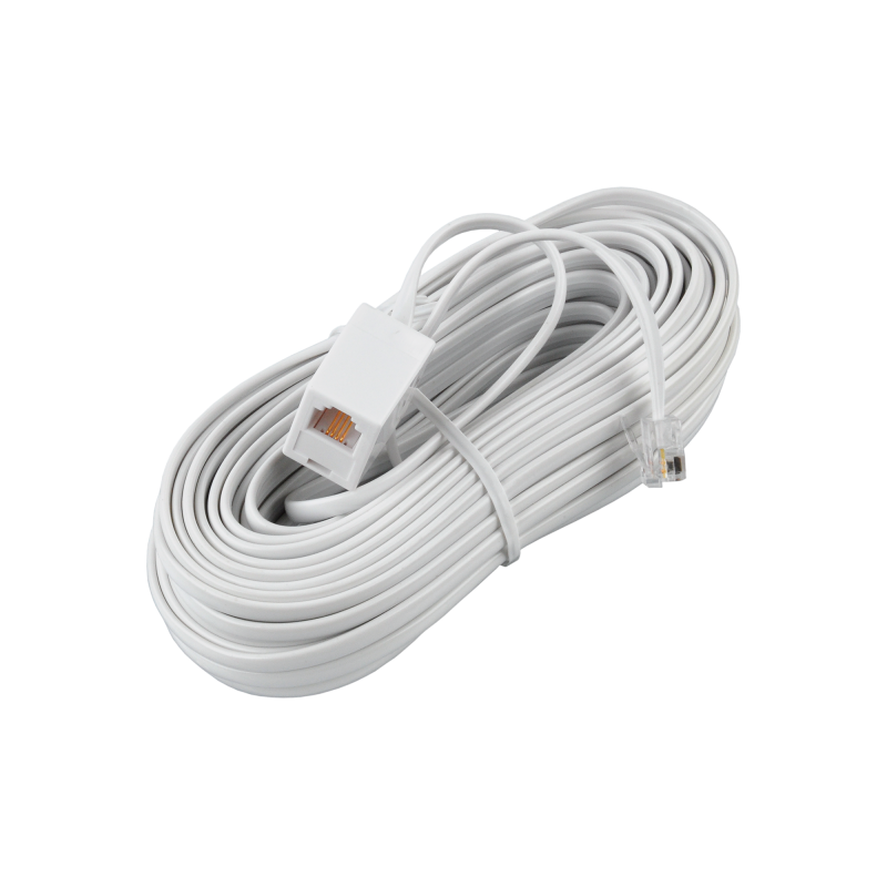 Przyłącze telefon.WT.-GN./15M/ biały