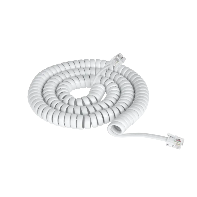 Przyłącze telefoniczne 14 ft biały