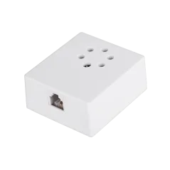 Puszka naścienna belgijska RJ45 + gniazdo telefoniczne Belgijskie
