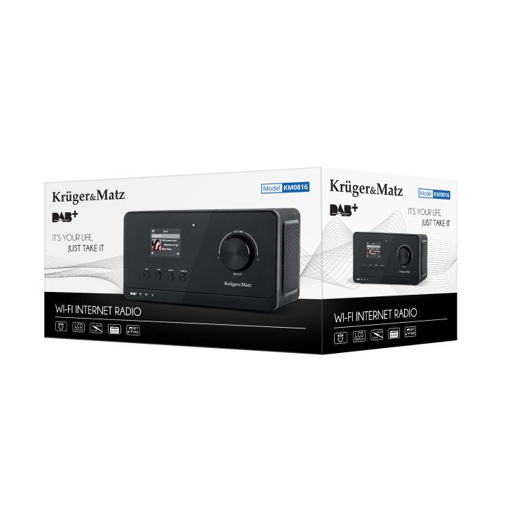 Radio internetowe Kruger&Matz KM0816 Radio internetowe Kruger&Matz KM0816