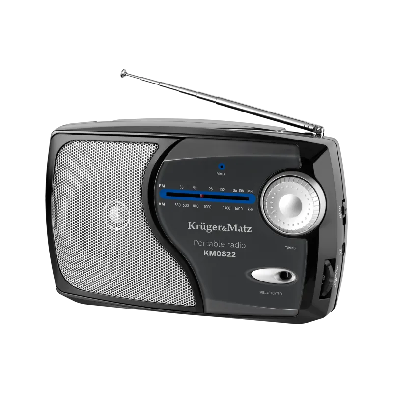 Radio przenośne analogowe Kruger&Matz model KM0822 Radio przenośne analogowe Kruger&Matz model KM0822