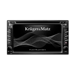 Radio samochodowe Kruger&Matz 2DIN, 6,2" z tunerem DVB-T, GPS, BT