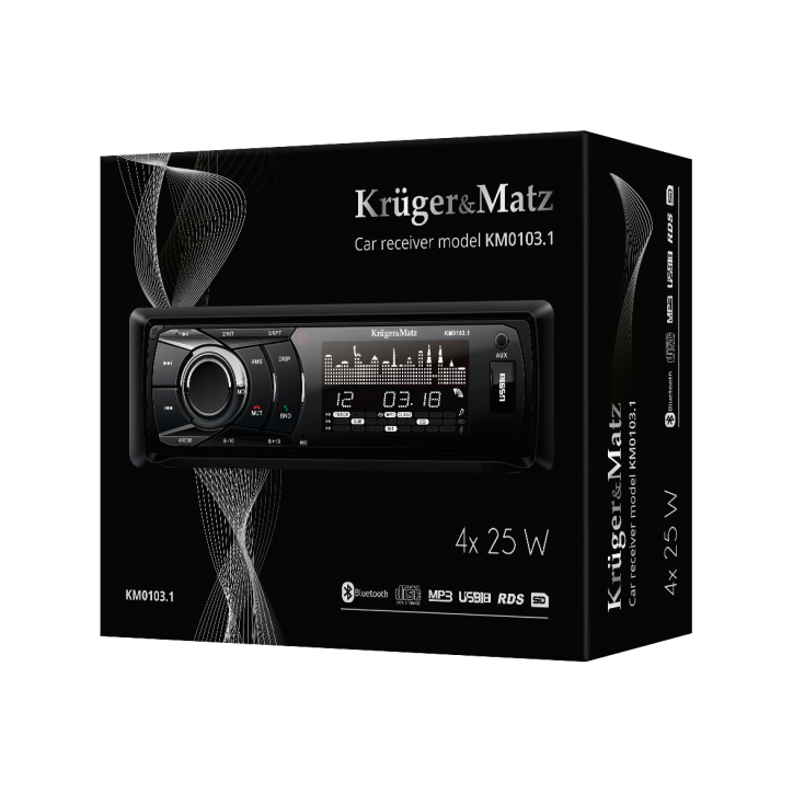 Radio Samochodowe Kruger&Matz KM0103.1 Radio Samochodowe Kruger&Matz KM0103.1