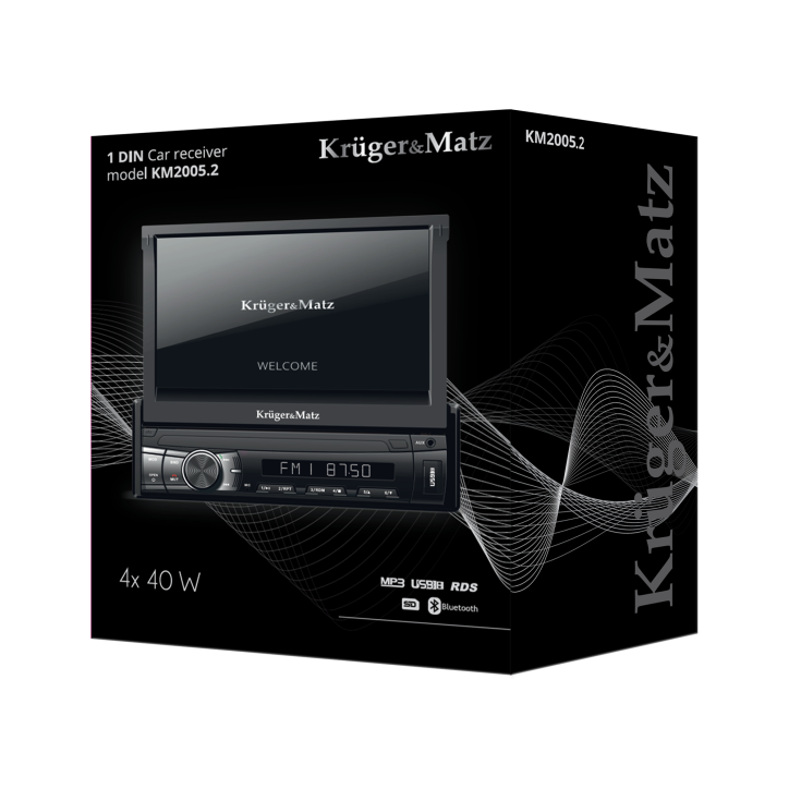 Radio samochodowe Kruger&Matz KM2005.2 Radio samochodowe Kruger&Matz KM2005.2