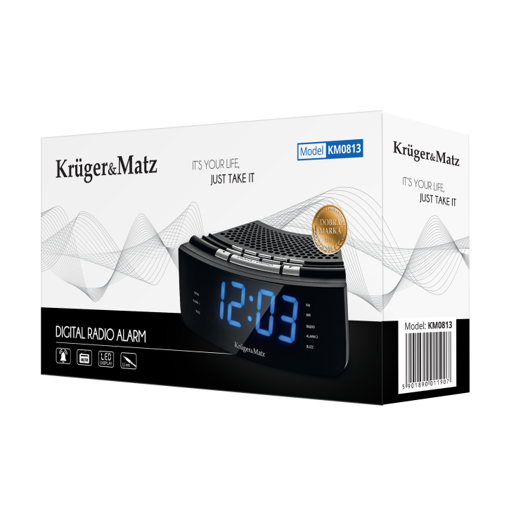 Radiobudzik Kruger&Matz KM 813 Radiobudzik Kruger&Matz KM 813