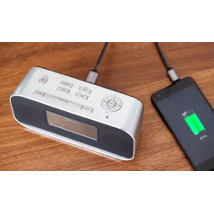 Radiobudzik Kruger&Matz KM1150 , BLUETOOTH , AUX, USB