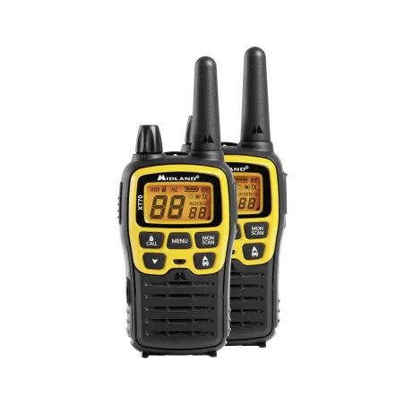 Radiotelefony ręczne PMR MIDLAND XT70 walizka