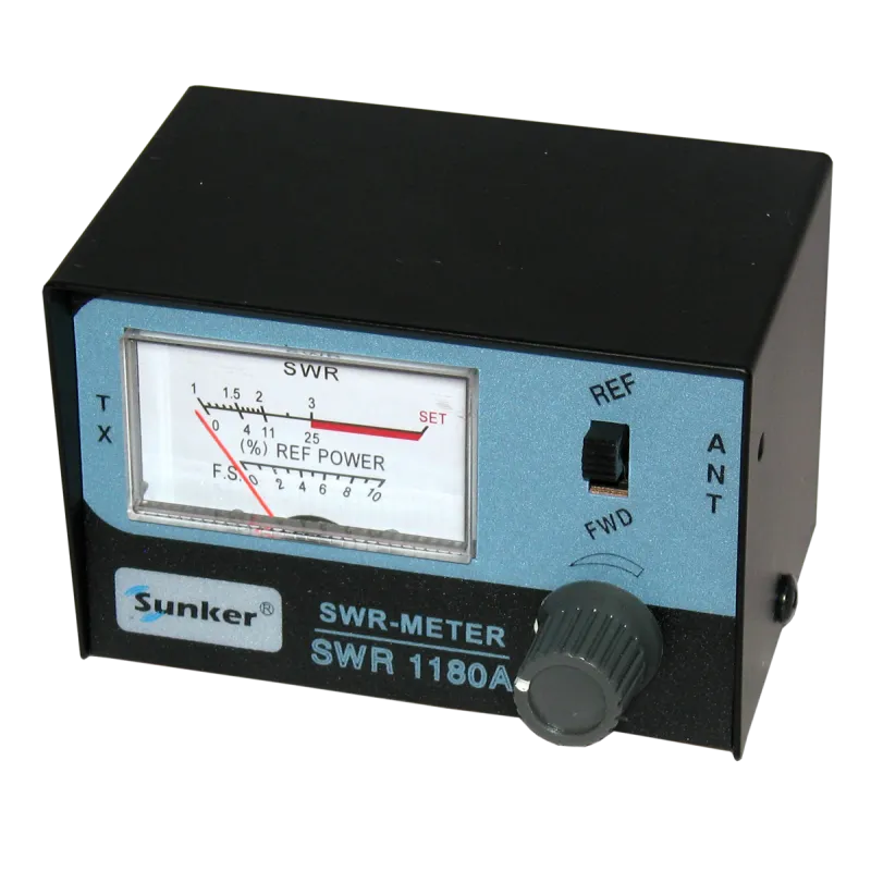 Reflektometr SUNKER URZ0513 (SWR-1180A) Reflektometr SUNKER URZ0513 (SWR-1180A)
