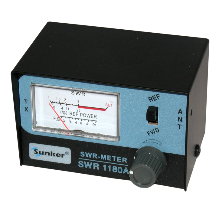 Reflektometr SUNKER URZ0513 (SWR-1180A) Reflektometr SUNKER URZ0513 (SWR-1180A)