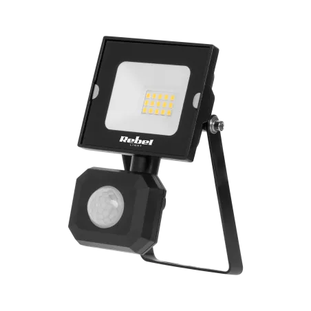 Reflektor led 10W Rebel z sensorem zmierzchu i ruchu, 6500K, 230V