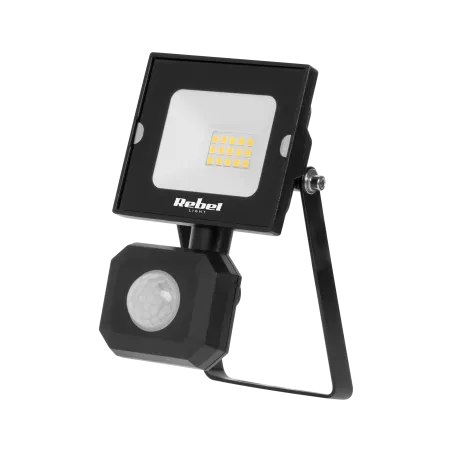 Reflektor LED 10W z sensorem ruchu i zmierzchu, 4000K, 230V