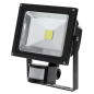 Reflektor LED 20 W z sensorem ruchu i zmierzchu 6400 K