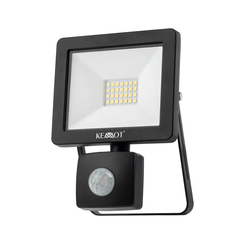 Reflektor LED 20W z sensorem zmierzchu 4000K