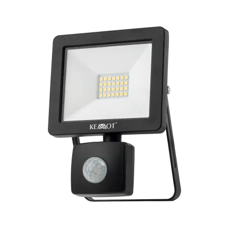 Reflektor LED 20W z sensorem zmierzchu 4000K