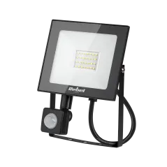 Reflektor LED Rebel 20W z sensorem zmierzchu i ruchu 4000K (28x2835 SMD), 230V