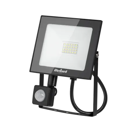 Reflektor LED Rebel 20W 6500K z sensorem zmierzchu