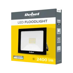 Reflektor LED Rebel 30W (36x2835 SMD) , 6500K, 230V