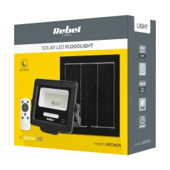 Reflektor solarny Rebel 60 W sterowany pilotem