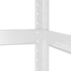 Regał metalowy magazynowy 180x90x40 biały Rebel