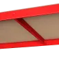 Regał metalowy magazynowy 180x90x40 czerwony Rebel Regał metalowy magazynowy 180x90x40 czerwony Rebel