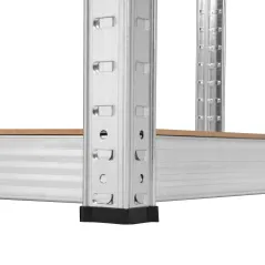 Regał metalowy magazynowy 180x90x40 czerwony Rebel