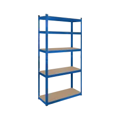 Regał metalowy magazynowy 180x90x40 niebieski Rebel