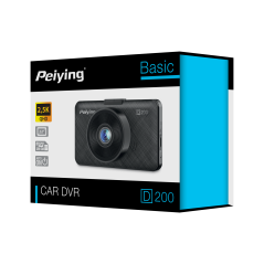 Rejestrator samochodowy Peiying Basic D200 2.5K