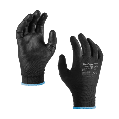 Rękawice robocze poliuretanowe CS-P002 r.9 L (12kpl.)