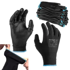 Rękawice robocze poliuretanowe CS-P002 r.9 M (12kpl.) - Rebel - Polski - Najlepsza jakość