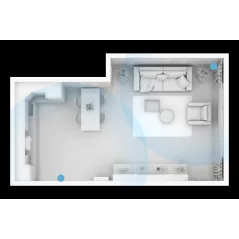 Repeater - wzmacniacz sieci bezprzewodowej 2.4+5 GHz Rebel