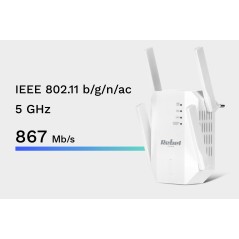 Repeater - wzmacniacz sieci bezprzewodowej 2.4+5 GHz Rebel