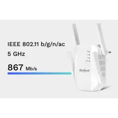 Repeater - wzmacniacz sieci bezprzewodowej 2.4+5 GHz Rebel
