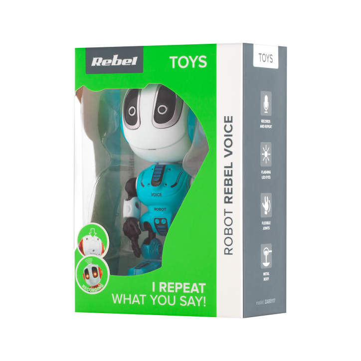 Robot REBEL VOICE BLUE Robot REBEL VOICE BLUE