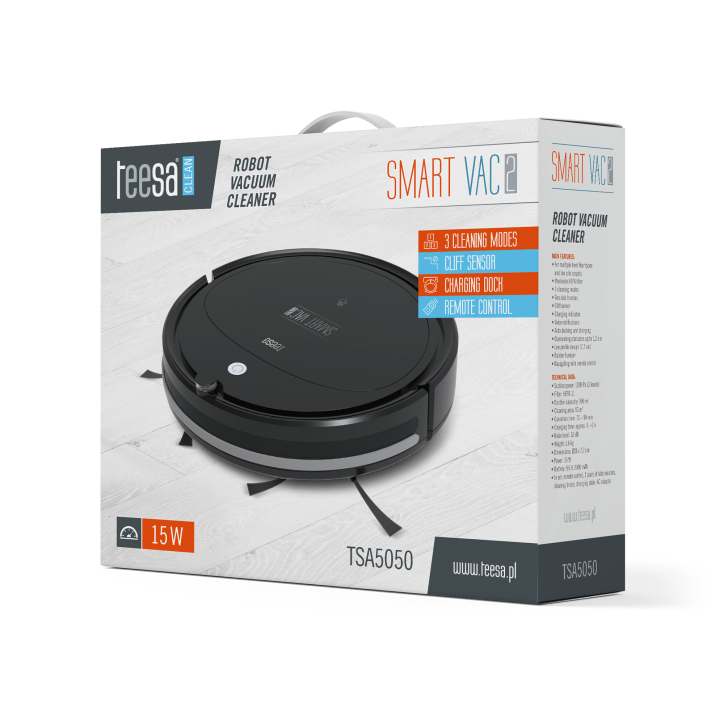 Robot sprzątający TEESA SMART VAC 2 Robot sprzątający TEESA SMART VAC 2