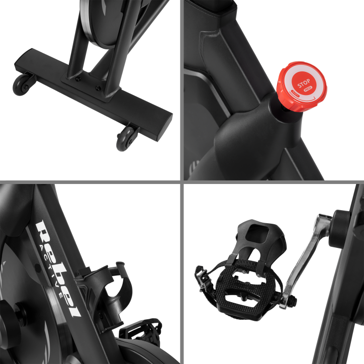 Rower spinningowy REBEL ACTIVE model RBA-1006 Rower spinningowy REBEL ACTIVE model RBA-1006