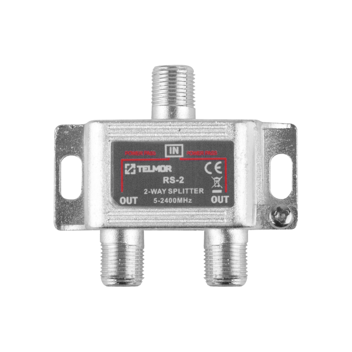 RS-2 SPLITTER 2X 2.4G DC TELMOR