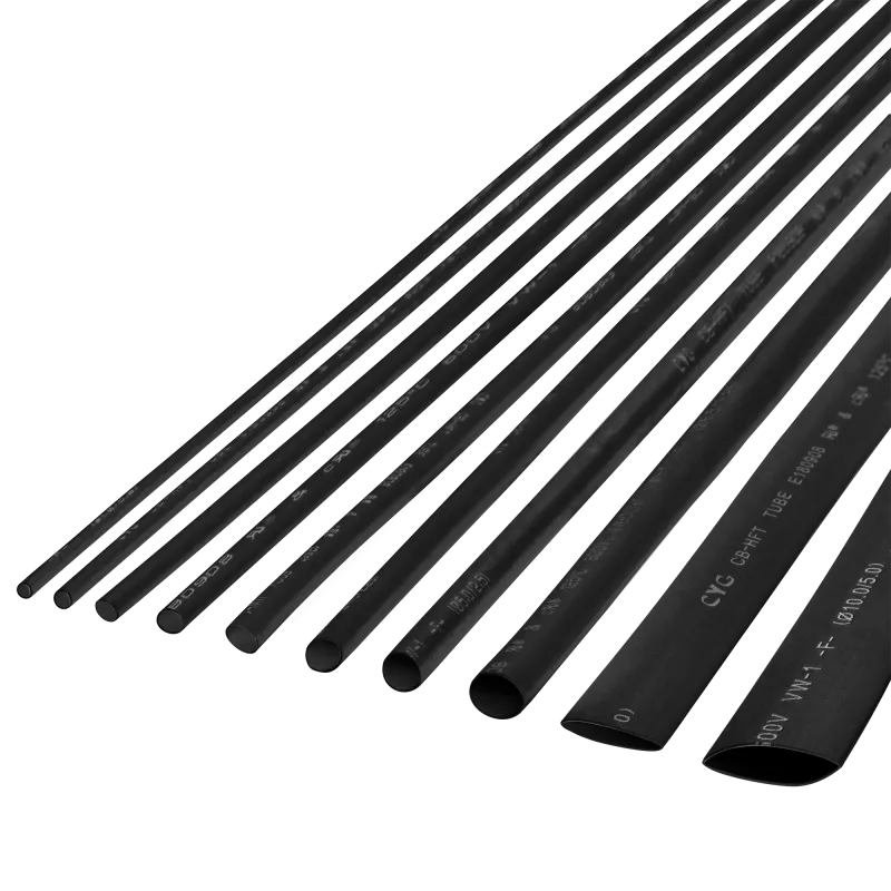 Rurka termokurczliwa 6,5 mm-1 m czarna Rebel