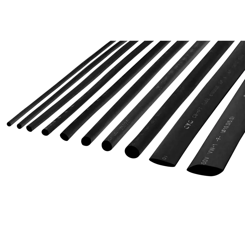 Rurki termokurczliwe 2,5mm-1m czarne