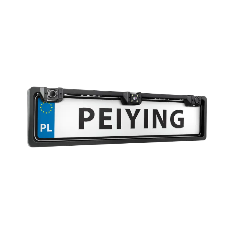 Samochodowa kamera cofania z czujnikiem parkowania w ramce tablicy rejestracyjnej Peiying
