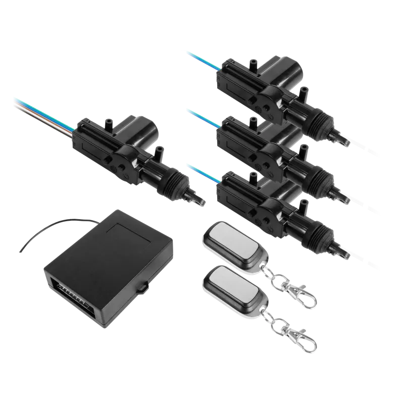 Samochodowy zamek centralny 3+1 piloty Samochodowy zamek centralny 3+1 piloty