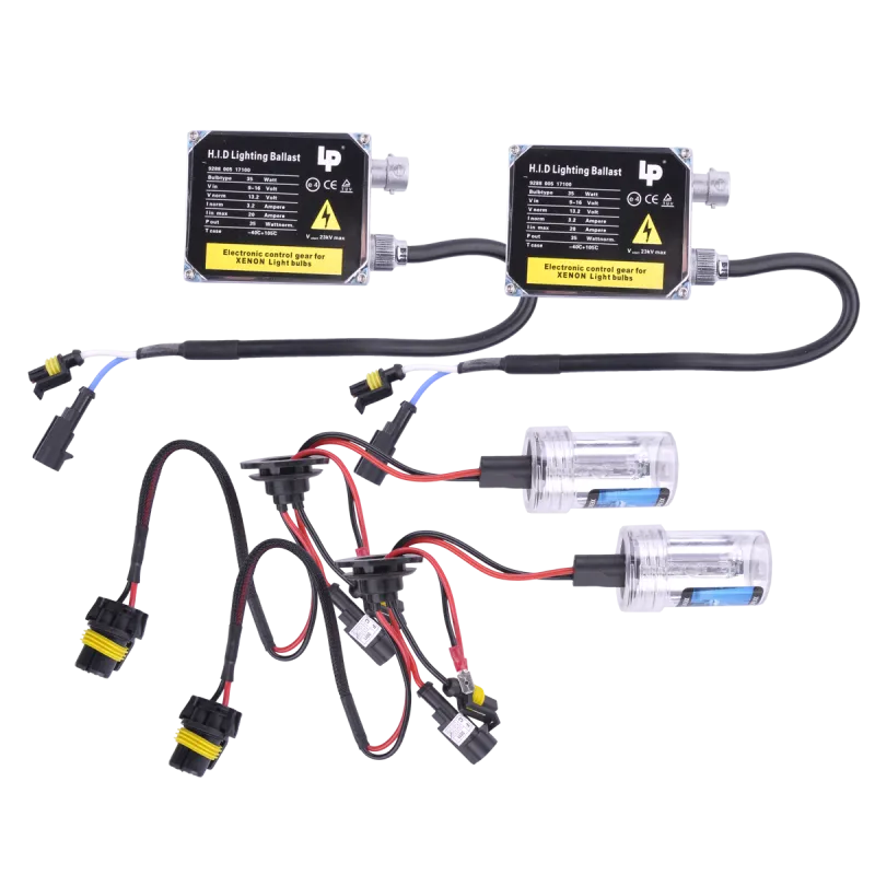 Samochodowy zestaw Xenon H1 6000K superpłaski HQ Samochodowy zestaw Xenon H1 6000K superpłaski HQ