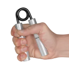 Ściskacz do ćwiczenia rąk, metalowy 90kg, REBEL ACTIVE