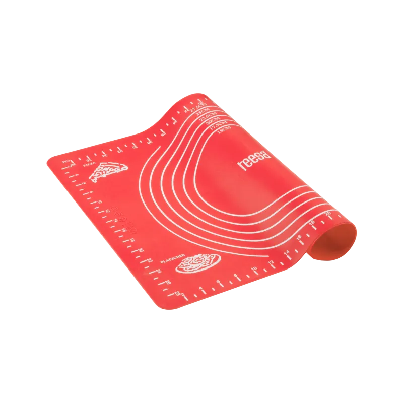 Silikonowa stolnica 40x30 cm czerwona