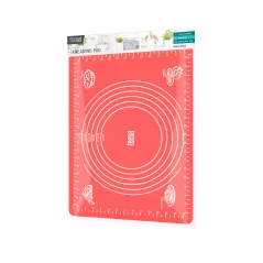 Silikonowa stolnica 40x30 cm czerwona