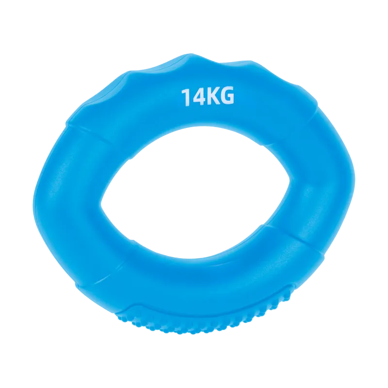 Silikonowy ściskacz do rąk do rehabilitacji rąk, 0 - 14 kg , niebieski , REBEL ACTIVE Silikonowy ściskacz do rąk do rehabilitacji rąk, 0 - 14 kg , niebieski , REBEL ACTIVE